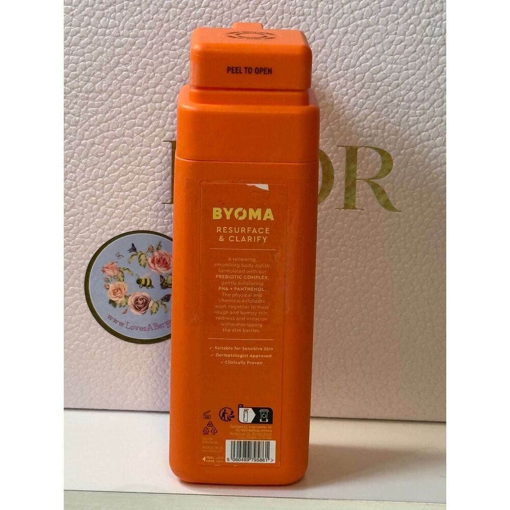 BYOMA Smoothing Body Polish Rough + Bumpy SKin Prebiotic Complex 300mL - NEW - Picture 6 of 6